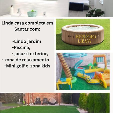 Casa Incrivel Refugio Lieva ,Piscina , Jacuzzi Exterior E Zona Kids Appartement Nelas Buitenkant foto