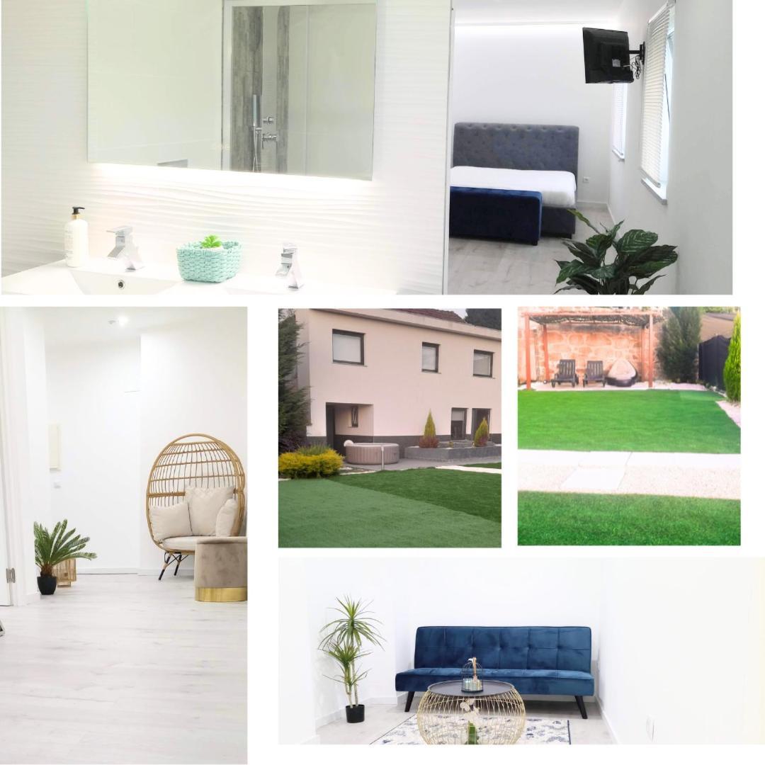Casa Incrivel Refugio Lieva ,Piscina , Jacuzzi Exterior E Zona Kids Appartement Nelas Buitenkant foto